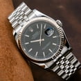 thumbnail image 3 of Pre-Owned Rolex Datejust 36MM 116234 Black Dial Fluted Bezel Stainless Steel Jubilee Bracelet, 3 of 9