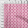 thumbnail image 2 of oneOone Rayon Light Pale Pink Fabric Running Stitch Sewing Craft Projects Fabric Prints By Yard 56 Inch Wide, 2 of 4