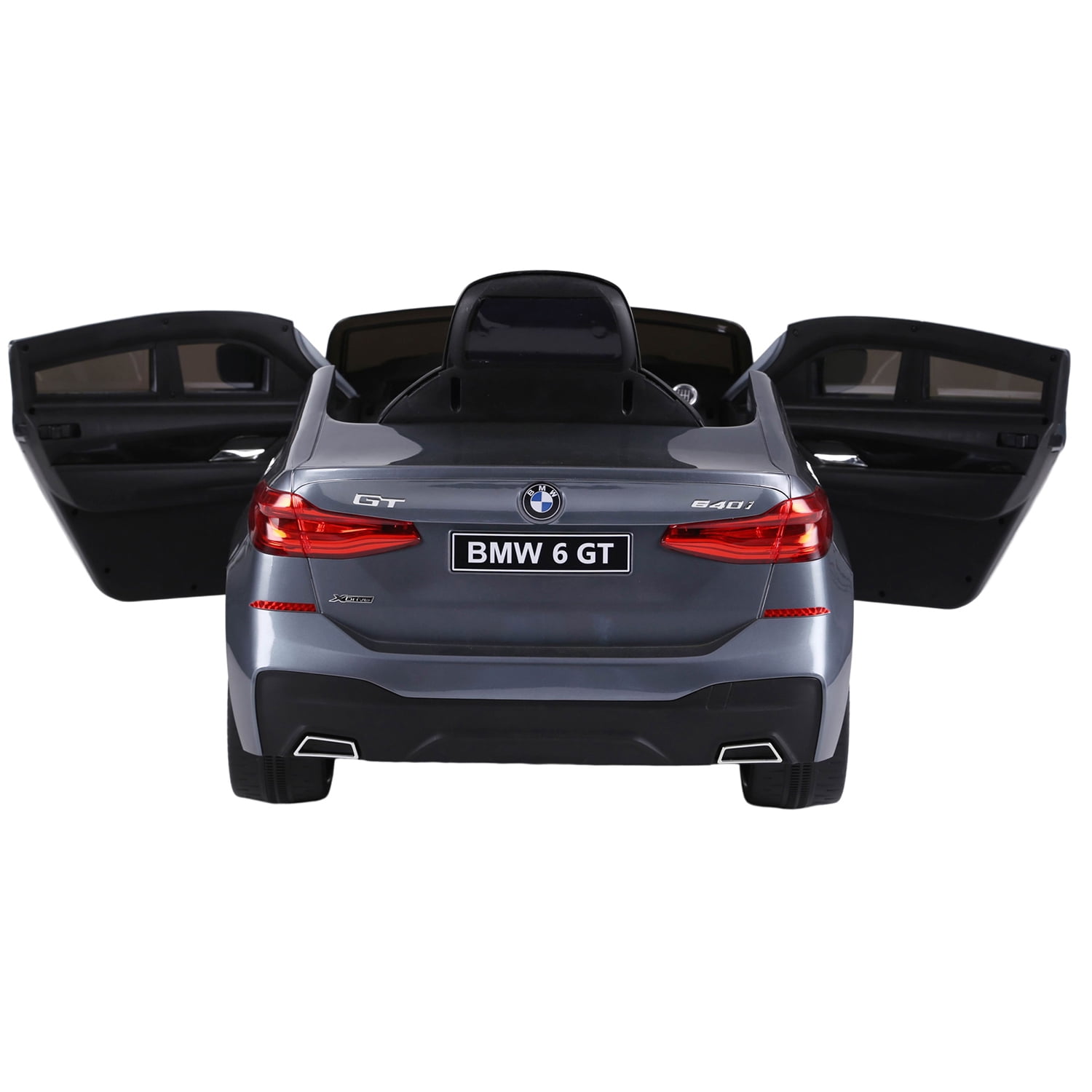 CIPACHO 12 V Electric Kid Ride On Car, BMW GT Licensed Cars for Kids, Powered 4 Wheels Motorized Vehicles Children Toys, 2 Speeds, Gray CIPACHO 12 V Electric Kid Ride On Car, BMW GT Licensed Cars for Kids, Powered 4 Wheels Motorized Vehicles Children Toys, 2 Speeds, Gray
