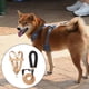 thumbnail image 5 of de Correas de Arnés para Perros Transpirables - Cuerda de para Espalda Del Pecho Arneses para Mascotas Chaleco para Viajes Suministr - Naranja M Colco Chaleco de arnés para cachorros, 5 of 8