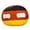 B, variant on erfcxs Countryballs Polish Toy Children Country Toy Mini Pendant Cute Keychain Anime Toy Boy Girl 10cm(4in)