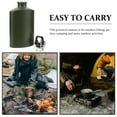 thumbnail image 3 of Cantimplora militar portátil, botella militar resistente al desgaste, cantimplora para camping y actividades al aire libre, 3 of 8