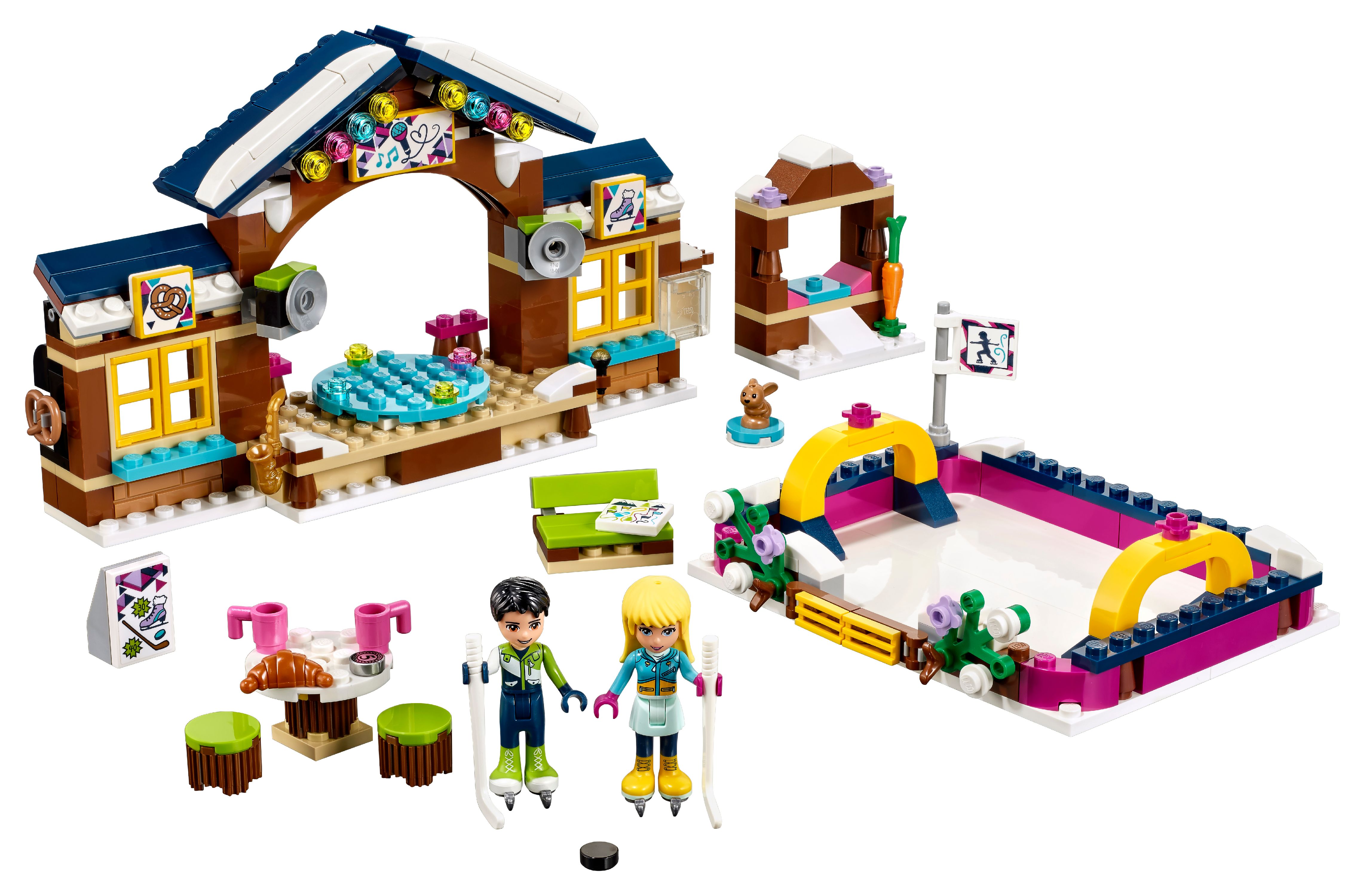 LEGO Friends Snow Resort Ice Rink 41322 (307 Pieces) - image 3 of 6