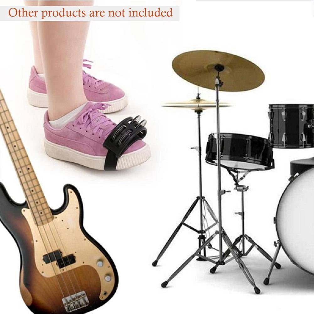 Accessory foot hand tambourine percussion instruments elliptical its music J5U4