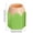 Green, variant on Pencils and Pens Desktop Storage Pot for Stationery, Plastic Pen Holder Organizer with Cute Design, 10.5 cm H x 7.5 cm W