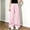 Pink, variant on Rvasteizo Girls Wide Leg Sweatpants Ruffled Hem High Waist Casual Kids Long Pants 5-15Y 13 Years