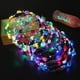 thumbnail image 2 of Diadema de flores, 6 piezas, guirnalda de flores LED, diadema iluminada, corona floral, accesorio para el cabello para niñas y mujeres, accesorios para el cabello, bodas, fiestas, bailes de máscaras (, 2 of 5