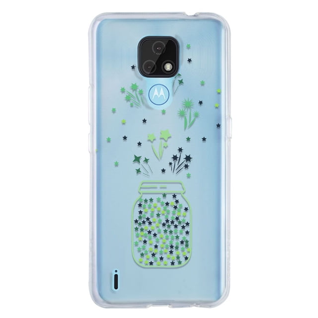 Funda para Moto E7 Frasco Estelar Uso Rudo, InstaCase Protector para Moto E7 Antigolpes, Case Frasco Estelar