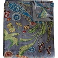 thumbnail image 2 of Bird Peacock animal Print Cotton Handmade Handblock Kantha Quilt Bohemain Decor Queen Size / King Size / Twin Size Bedspread Boho Coverlet Throw Blanket with 2 pillow cover, 2 of 5
