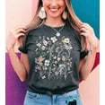 thumbnail image 4 of Wildflowers Printed Shirt For Women Country Music Vintage Shirt Boho Garden Plant Summer Casual T-shirt, 4 of 5