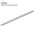 thumbnail image 2 of Unique Bargains M6 x 150mm Acier Inoxydable 304 Tige Entièrement Filetée Filetage Droit 2 Pack, 2 of 4