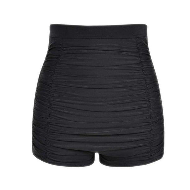 Traje de baño modesto Naiovety para mujer negro poliéster