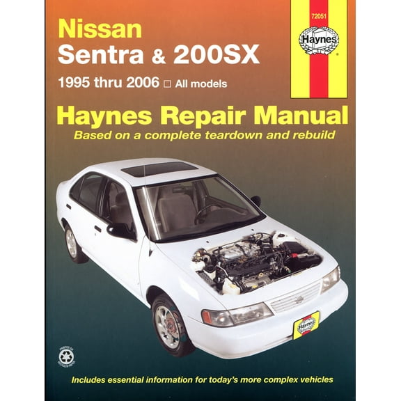Nissan Sentra & 200SX (95-06) Haynes Repair Manual ^