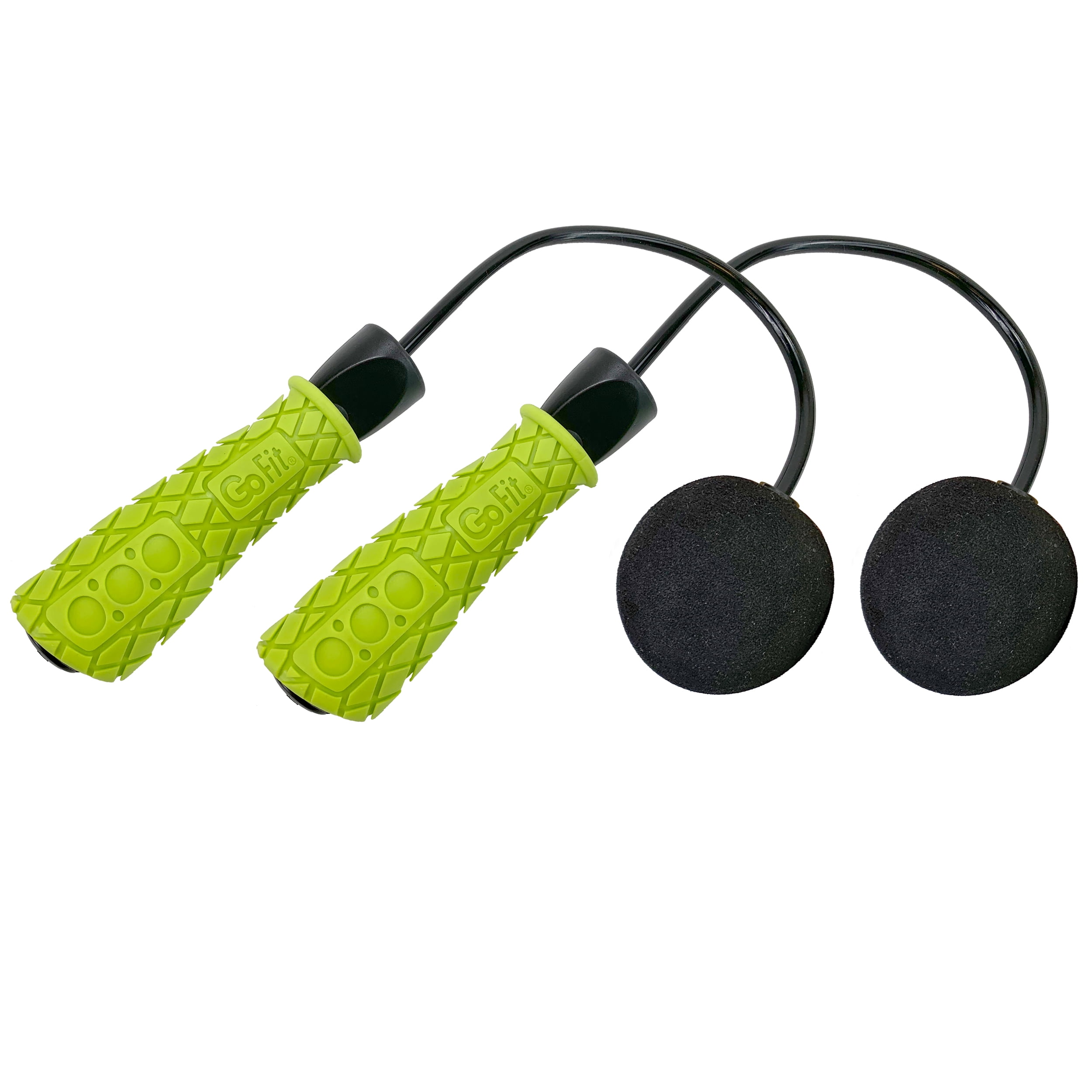 GoFit Ropeless Jump Rope - Perfect for Indoor Workouts