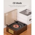 thumbnail image 4 of Reproductor de CD portátil DUIDESHI Altavoz Bluetooth Hi-Fi Retro, 4 of 7