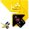 thumbnail image 6 of Trim45 Carpentry Aid, 45 Degree Precision Measuring and Beveling Marking Tools Adjustable Reveal Tool Woodworking Trim Tool Perfect Angle Cuts for Window Door Trim Installation, 1 PC, 6 of 9
