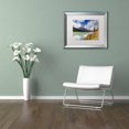 thumbnail image 3 of Trademark Fine Art 'Mount Chephren Reflection' Canvas Art by Pierre Leclerc, White Matte, Silver Frame, 3 of 4