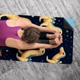 thumbnail image 5 of Dinosaur Yoga Blanket with Storage Bag, 72.8"x26.8" - Yoga, Pilates, and Fitness - Includes Yoga Towel and Mat Towel, 5 of 6