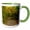Green/White, variant on 3drose, Itasca State Park, Minnesota, Usa, Bike Path, 15oz Two-tone Blue Mug