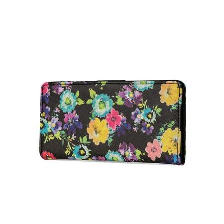 Women's Slim Wallet with Safe Keeper