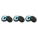thumbnail image 4 of Inteprter Cojín montado en la cabeza Almohadilla de cuero Transpirable Reemplazo de la cubierta para Skullcandy Riff Auriculares compatibles con Type1 NO1, 4 of 6