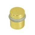 thumbnail image 1 of Baldwin 4505003 Universal Floor Bumper Door Stop, Polished Brass, 1 of 1