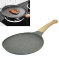 thumbnail image 4 of Cooking Pan, Ideal Present Flat Bottom Frying Pan  For Dish 24cm / 9.45in, 4 of 8