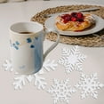 thumbnail image 1 of CREATITOY 6 Pcs Winter Party Decorative Coasters - Tabletop Decor for Winter Party, Home Dining Room, Coffee Table, 1 of 4