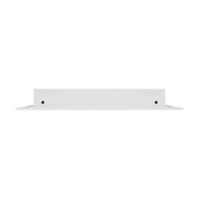 BUILDMART - 30x12 Modern AC Vent Cover - Decorative White Aluminum Air Vent - Standard Linear Slot Diffuser - Heating and Cooling Register Grille for Ceiling, Walls & Floors - Texas Buildmart