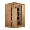 Far Infrared Sauna by Golden Designs, Luxury - 2 Person - 47''x42''x75''