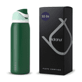 thumbnail image 1 of Termo Botella de Agua Hidranur 32 Oz, Tapa Hermética Antifugas, Verde, 1 of 5