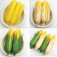 thumbnail image 2 of Modelos de maíz de simulación, decoraciones vegetales artificiales, accesorios para fotos de maíz para fiesta en casa, tienda (concha verde), 6 uds., 2 of 5