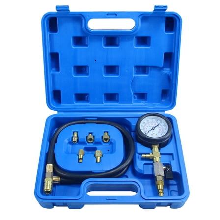 General Automotive Air Shock Absorber Test Tool Air Suspension Leakage Tester Car Air Shock Absorber Pressure Leak Inspection Gauge Compatible with Audi VW Benz BMW Porsche Land Rover Etc