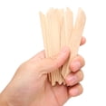 thumbnail image 4 of Wooden Craft Sticks, Safe And Convenient 20pcs Hair Removal Scraper Wax Sticks  For Eyebrows/Bikini Areas/Face, 4 of 8