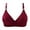 Wine, variant on Bigersell Push up Bra Woman's Comfortable Lace Breathable Bra Underwear No Underwire Female Spandex Yoga Bra Big & Tall Lace Bra, Style 747, Beige M