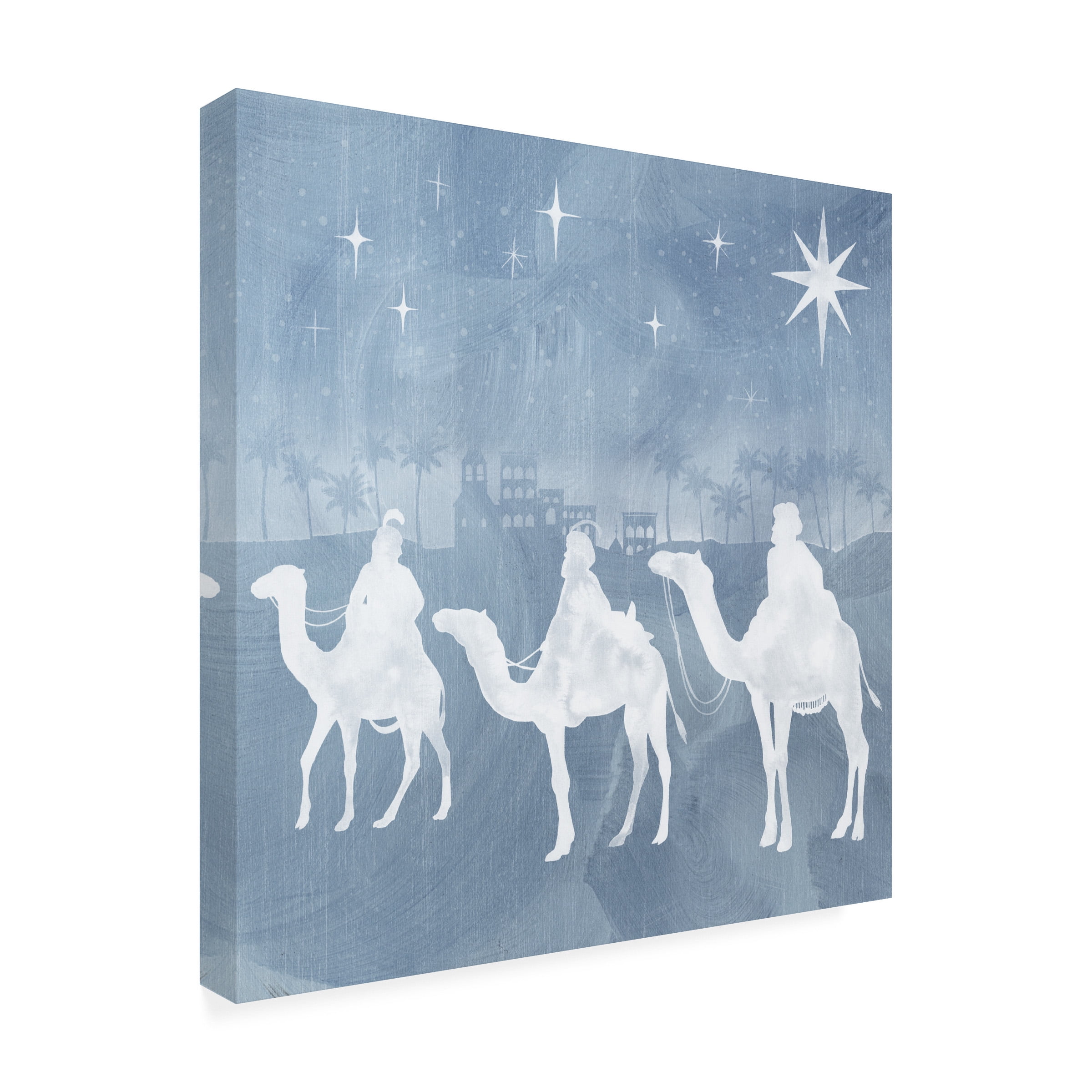 Grace Popp 'Star of Bethlehem II' Canvas Art