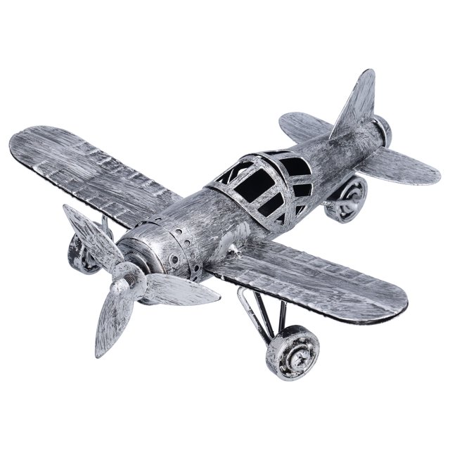 Deck Decorations,Airplane Decor Retro Style Model Plane Retro Home Decor Ultimate Reliability