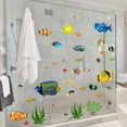 thumbnail image 3 of Ocean World fish decals, fish stickers, colorful fish and seaweed stickers，coral stickers DIY Peel and Stick Wall Art Decor for Girls Bedroom Living Room Home Office Wall Decor, 3 of 8