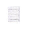 thumbnail image 2 of Dewall Maisons Elegant White 6-Piece Cotton Hand Towel Set - Exceptional Quality, 16" x 28" - Ultra-Soft, Quick-Drying, Perfect For Daily Use - Supreme Bathroom Upgrade, 2 of 13