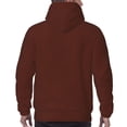 thumbnail image 7 of Cauagu Brown for Men's Pullover Hooded Sweatshirt Athletic Casual Hoodie Aautumn Hoodie Sweatshirt for Men Pullover Casual Hooded Sweatshirt-Small, 7 of 7