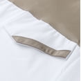 thumbnail image 5 of SIYUDAN Men Kaftan Thobe Casual Long Sleeve Mens Robe Long Robe with Half Zipper Mens Muslim Clothing Khaki Thobe, 5 of 7