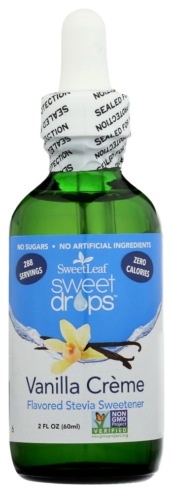 Sweetleaf Sweet Drops, Vanilla Crème Liquid Stevia, 2 Fl. Oz