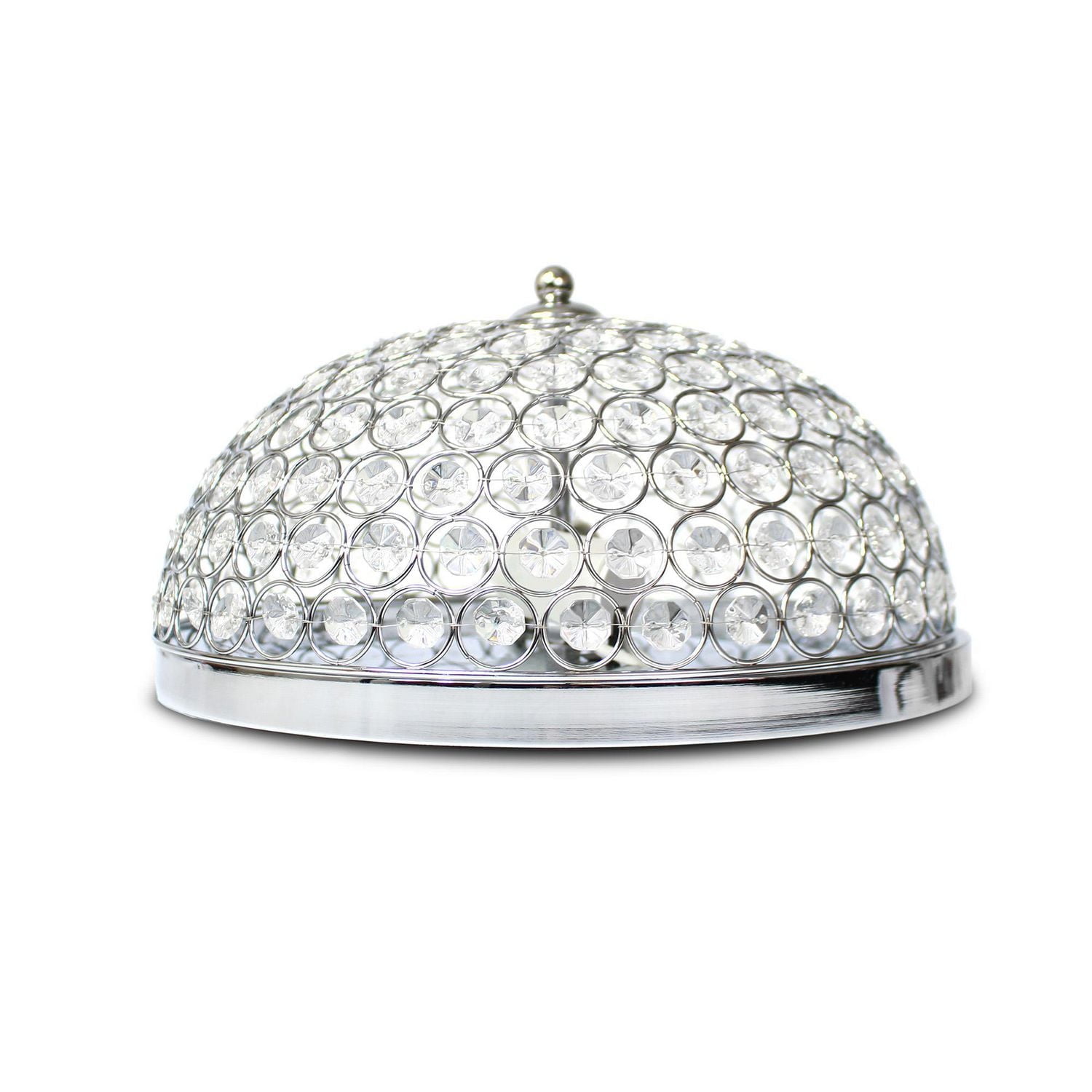 Design élégant 2 Lumière Elipse cristal Plafonnier encastré