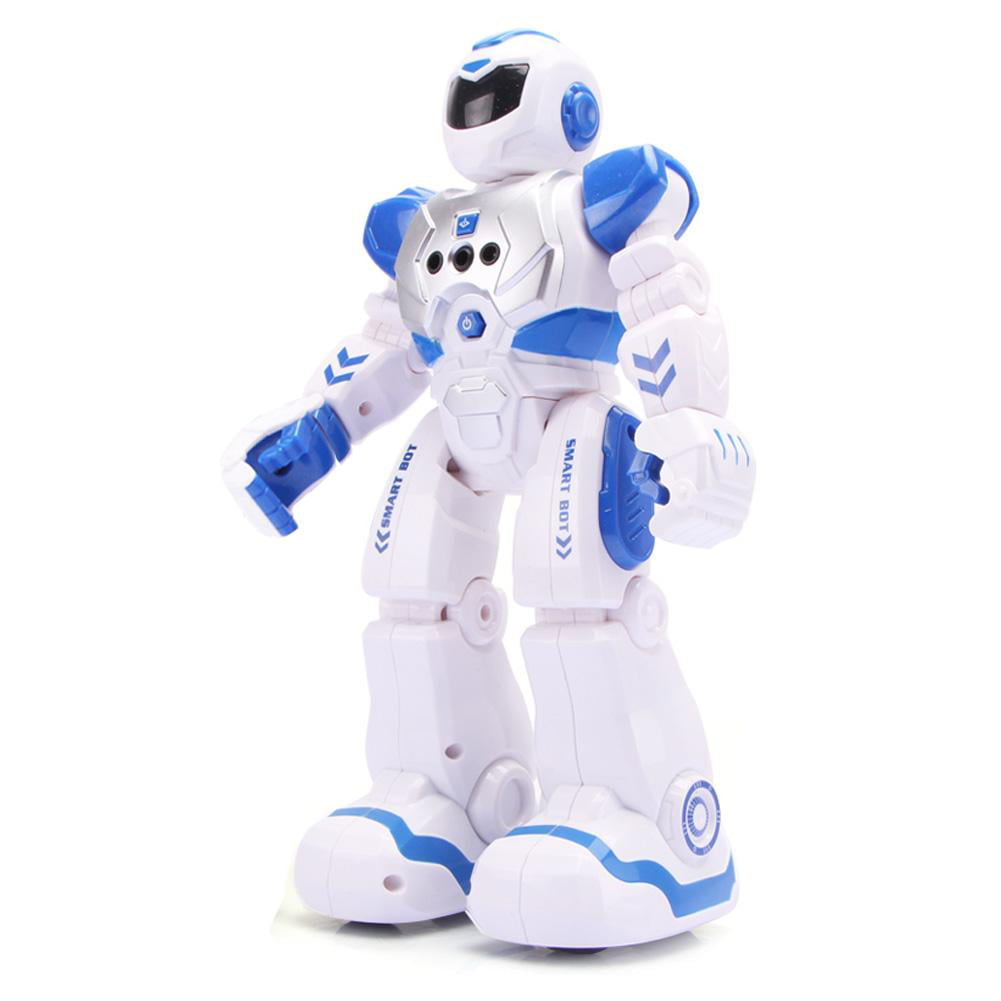 Details about   Robots for Kids Remote Control Robot Toy Intelligent Interactive Robot A White 