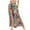 Yellow, variant on Women's Pants Dress Pants Interview Outfits Khaki Capri Pants Clothing Trend Leopard Print Casual Tassel Lace Up Waist Leopard Print Wide Leg Pants Cargo Pants Wide Leg Trousers XL