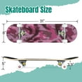 thumbnail image 2 of 31'' Complete Skateboard 7 Layer Canadian Maple Double Kick Deck Skateboards Fashionable camouflage Military fabric Skate Board for Beginner Adult Gifts, 2 of 5