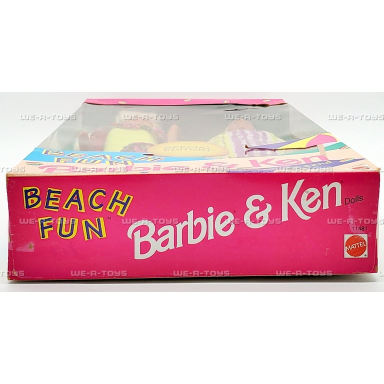 Beach Fun Barbie and Ken Doll Giftset Special Edition 1993 Mattel