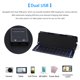 thumbnail image 2 of Cargador solar de 5V 40W ultrafino IPX6 resistente al agua con mosquetón para equipos de exterior, 2 of 9