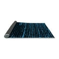 thumbnail image 2 of Ahgly Company Indoor Square Abstract Light Blue Modern Area Rugs, 8' Square, 2 of 4