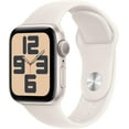thumbnail image 1 of Open Box - Apple MXEF3LL/A Watch SE GPS (Gen 2), 40mm, Starlight Sport Band- Small/Medium, 1 of 1
